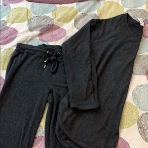 Fleece pajama set